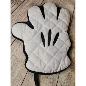 Disney Resorts Eats Mickey Hand Glove Oven Mitt White Potholder